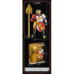 FORANGE FC1511 1511 non  INFINITE MECHA ĐƯỜNG TĂNG HÀNH TRÌNH VỀ MIỀN TÂY bộ đồ chơi xếp lắp ráp ghép mô hình 297 khối