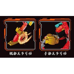 FORANGE FC1509 1509 non  INFINITE MECHA NEZHA HÀNH TRÌNH ĐẾN PHƯƠNG TÂY bộ đồ chơi xếp lắp ráp ghép mô hình 232 khối