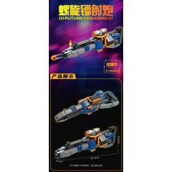 Kazi KY88030 88030 non  8 LOẠI SÚNG CẦM TAY TRONG TƯƠNG LAI PHÁO HẠT RUNG MÁY TẠO MÀU ĐỎ TIỂU LIÊN NĂNG LƯỢNG NHẸ LỰU CAO NỔ MÌN N2 TRƯỜNG CHÙM TỬ KÉP LASER XOẮN ỐC bộ đồ chơi xếp lắp ráp ghép mô hình FUTURE FIREARMS 837 khối
