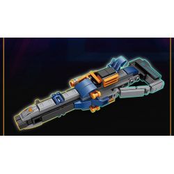 Kazi KY88030 88030 non  8 LOẠI SÚNG CẦM TAY TRONG TƯƠNG LAI PHÁO HẠT RUNG MÁY TẠO MÀU ĐỎ TIỂU LIÊN NĂNG LƯỢNG NHẸ LỰU CAO NỔ MÌN N2 TRƯỜNG CHÙM TỬ KÉP LASER XOẮN ỐC bộ đồ chơi xếp lắp ráp ghép mô hình FUTURE FIREARMS 837 khối