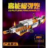 Kazi KY88030 88030 non  8 LOẠI SÚNG CẦM TAY TRONG TƯƠNG LAI PHÁO HẠT RUNG MÁY TẠO MÀU ĐỎ TIỂU LIÊN NĂNG LƯỢNG NHẸ LỰU CAO NỔ MÌN N2 TRƯỜNG CHÙM TỬ KÉP LASER XOẮN ỐC bộ đồ chơi xếp lắp ráp ghép mô hình FUTURE FIREARMS 837 khối