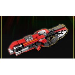 Kazi KY88030 88030 non  8 LOẠI SÚNG CẦM TAY TRONG TƯƠNG LAI PHÁO HẠT RUNG MÁY TẠO MÀU ĐỎ TIỂU LIÊN NĂNG LƯỢNG NHẸ LỰU CAO NỔ MÌN N2 TRƯỜNG CHÙM TỬ KÉP LASER XOẮN ỐC bộ đồ chơi xếp lắp ráp ghép mô hình FUTURE FIREARMS 837 khối