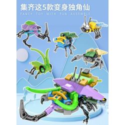 CAYI KY020 KY021 KY022 KY023 KY024 KY025 KY026 KY027 KY028 KY029 non  CÔN TRÙNG DỄ THƯƠNG 10 SỰ KẾT HỢP CỦA BƯỚM LỚN VÀ KỲ LÂN bộ đồ chơi xếp lắp ráp ghép mô hình Creator Sáng Tạo 311 khối