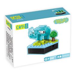 CAYI KY033 KY034 KY035 KY036 KY037 KY038 KY039 KY030 KY031 KY032 non  10 LOÀI ĐỘNG VẬT GẤU TRÚC VẸT VOI HƯƠU SAO SƯ TỬ CAO CỔ HỒNG HẠC YAK RÙA CHIM CÁNH CỤT bộ đồ chơi xếp lắp ráp ghép mô hình 600 khối