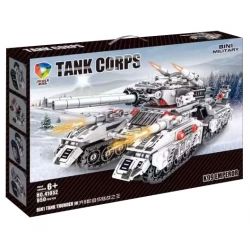 JIQILE 41052 41053 non  VUA ĐẤT CHIẾN K99 HOÀNG ĐẾ 8 TỔ HỢP bộ đồ chơi xếp lắp ráp ghép mô hình Military Army TANK CORPS Quân Sự Bộ Đội 950 khối