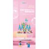 MOYU BLOCK MY92102 92102 non  VIÊN NANG LÂU ĐÀI MÀU HỒNG bộ đồ chơi xếp lắp ráp ghép mô hình Girl PINK CASTLE Con Gái 1169 khối