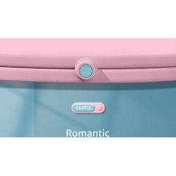 MOYU BLOCK MY92101 92101 non  VIÊN NANG LÂU ĐÀI BĂNG bộ đồ chơi xếp lắp ráp ghép mô hình Girl ICE CASTLE Con Gái 1610 khối