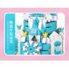 MOYU BLOCK MY92101 92101 non  VIÊN NANG LÂU ĐÀI BĂNG bộ đồ chơi xếp lắp ráp ghép mô hình Girl ICE CASTLE Con Gái 1610 khối