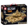 LE YI 66009 non  XE TĂNG T-90 bộ đồ chơi xếp lắp ráp ghép mô hình Military Army T-90 MAIN BATTLE TANK Quân Sự Bộ Đội 1688 khối