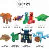 G BRAND G0121 0121 GH0159 0159 GH0160 0160 GH0161 0161 GH0162 0162 GH0163 0163 GH0164 0164 GH0165 0165 GH0166 0166 non  MÔ HÌNH NHỎ MINECRAFT 8 KIỂU bộ đồ chơi xếp lắp ráp ghép mô hình Game Xây Dựng