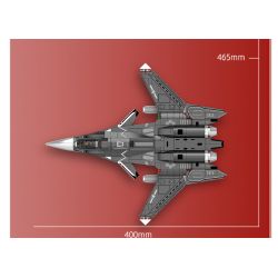 SEMBO 202192 non  MỘT QUỐC GIA HÙNG MẠNH THẾ HỆ TIẾP THEO CỦA MÁY BAY CHIẾN ĐẤU ĐA NĂNG HOẠT ĐỘNG TRÊN TÀU SÂN bộ đồ chơi xếp lắp ráp ghép mô hình Military Army Quân Sự Bộ Đội 960 khối