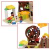 HYSTOYS HONGYUANSHENG AOLEDUOTOYS HG-1444 1444 HG1444 Xếp hình kiểu    Playground Set With Storage Khu Vui Chơi Thiên đường 52 khối