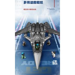 SEMBO 202192 non  MỘT QUỐC GIA HÙNG MẠNH THẾ HỆ TIẾP THEO CỦA MÁY BAY CHIẾN ĐẤU ĐA NĂNG HOẠT ĐỘNG TRÊN TÀU SÂN bộ đồ chơi xếp lắp ráp ghép mô hình Military Army Quân Sự Bộ Đội 960 khối