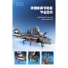 SEMBO 202191 non  VINH QUANG CỦA CƯỜNG QUỐC TIÊM KÍCH TRÊN TÀU SÂN BAY J-35 bộ đồ chơi xếp lắp ráp ghép mô hình Military Army Quân Sự Bộ Đội 1109 khối