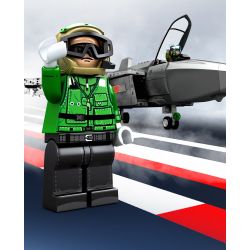 SEMBO 202191 non  VINH QUANG CỦA CƯỜNG QUỐC TIÊM KÍCH TRÊN TÀU SÂN BAY J-35 bộ đồ chơi xếp lắp ráp ghép mô hình Military Army Quân Sự Bộ Đội 1109 khối