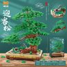 YONGLEXING 88045 non  BÀI HÁT CHÀO MỪNG bộ đồ chơi xếp lắp ráp ghép mô hình Creator THE PINE GREETING GUESTS Sáng Tạo 1141 khối