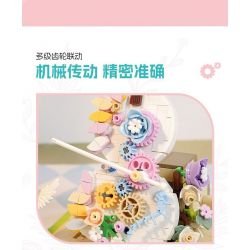 UNITED IMAGINE 1922B non  GIẤC MƠ VIOLON bộ đồ chơi xếp lắp ráp ghép mô hình VIOLIN BOOK 410 khối