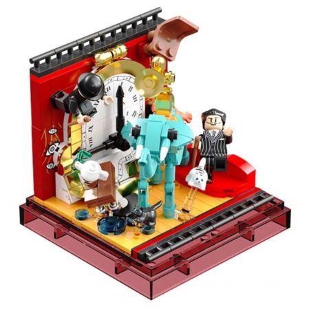 AREA-X AX0090 0090 non  NHỮNG NGHỆ SĨ VĨ ĐẠI KHOẢNH KHẮC VĨNH CỬU bộ đồ chơi xếp lắp ráp ghép mô hình INSPIRATION FROM ART TIMELESS