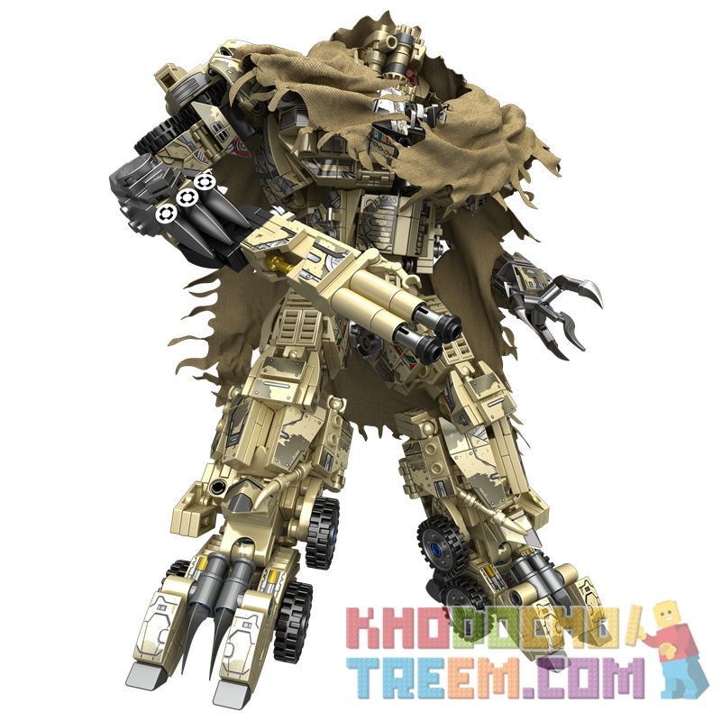 7058 non  MEGABOT bộ đồ chơi xếp lắp ráp ghép mô hình Movie & Game DEFORMED MECHA Phim Và Trò Chơi 1457 khối