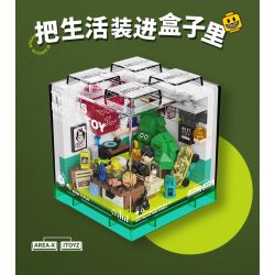 AREA-X AD0002 0002 non  HỘP CẢM HỨNG BỘ SƯU TẬP ĐỒ CHƠI RIÊNG ITOYZ ĐỒNG THƯƠNG HIỆU XBOX bộ đồ chơi xếp lắp ráp ghép mô hình