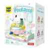 TOP TOY TC2306 2306 non  GIƯỜNG BẬP BÊNH CHO BÉ GIA ĐÌNH SANRIO MÔ HÌNH CHÓ PACHA bộ đồ chơi xếp lắp ráp ghép mô hình POCHACCO