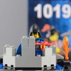 QMAN ENLIGHTEN KEEPPLEY 1019 non  TẤN CÔNG PHÁO ĐÀI TRONG RỪNG bộ đồ chơi xếp lắp ráp ghép mô hình Medieval Castle CASTLE KNIGHTS Chiến Tranh Trung Cổ 262 khối