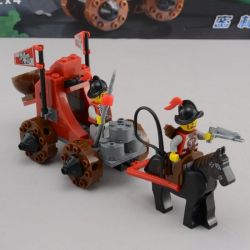 QMAN ENLIGHTEN KEEPPLEY 1019 non  TẤN CÔNG PHÁO ĐÀI TRONG RỪNG bộ đồ chơi xếp lắp ráp ghép mô hình Medieval Castle CASTLE KNIGHTS Chiến Tranh Trung Cổ 262 khối