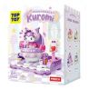 TOP TOY TC2304 2304 non  ROCKER DỄ THƯƠNG SỮA GIA ĐÌNH SANRIO NGƯỜI MẪU COOLOMI bộ đồ chơi xếp lắp ráp ghép mô hình KUROMI