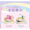 TOP TOY TC2304 2304 non  ROCKER DỄ THƯƠNG SỮA GIA ĐÌNH SANRIO NGƯỜI MẪU COOLOMI bộ đồ chơi xếp lắp ráp ghép mô hình KUROMI