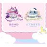 TOP TOY TC2304 2304 non  ROCKER DỄ THƯƠNG SỮA GIA ĐÌNH SANRIO NGƯỜI MẪU COOLOMI bộ đồ chơi xếp lắp ráp ghép mô hình KUROMI