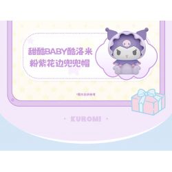 TOP TOY TC2304 2304 non  ROCKER DỄ THƯƠNG SỮA GIA ĐÌNH SANRIO NGƯỜI MẪU COOLOMI bộ đồ chơi xếp lắp ráp ghép mô hình KUROMI