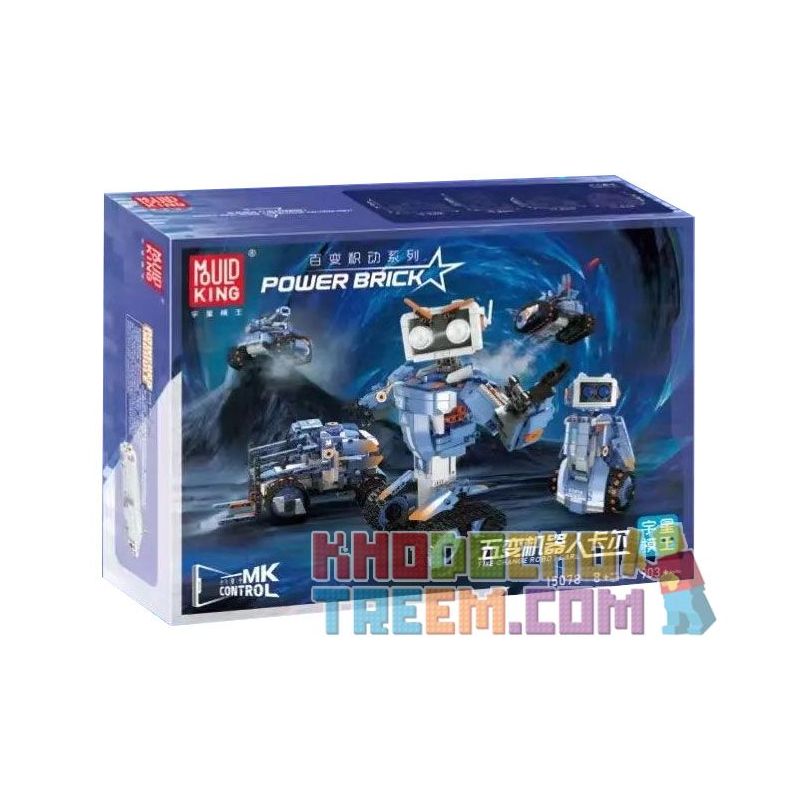 MouldKing 15078 Mould King 15078 non  ROBOT NĂM THAY ĐỔI CARL bộ đồ chơi xếp lắp ráp ghép mô hình  FIVE CHANGE ROBOT CARL Kỹ Thuật Công Nghệ Cao Mô Hình Phương Tiện 903 khối