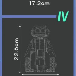 MouldKing 15078 Mould King 15078 non  ROBOT NĂM THAY ĐỔI CARL bộ đồ chơi xếp lắp ráp ghép mô hình  FIVE CHANGE ROBOT CARL Kỹ Thuật Công Nghệ Cao Mô Hình Phương Tiện 903 khối