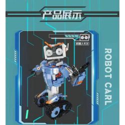 MouldKing 15078 Mould King 15078 non  ROBOT NĂM THAY ĐỔI CARL bộ đồ chơi xếp lắp ráp ghép mô hình  FIVE CHANGE ROBOT CARL Kỹ Thuật Công Nghệ Cao Mô Hình Phương Tiện 903 khối