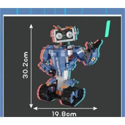 MouldKing 15078 Mould King 15078 non  ROBOT NĂM THAY ĐỔI CARL bộ đồ chơi xếp lắp ráp ghép mô hình  FIVE CHANGE ROBOT CARL Kỹ Thuật Công Nghệ Cao Mô Hình Phương Tiện 903 khối