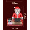 MouldKing 10072 Mould King 10072 non  ÔNG GIÀ NOEN bộ đồ chơi xếp lắp ráp ghép mô hình Creator SANTA CLAUS Sáng Tạo 2087 khối