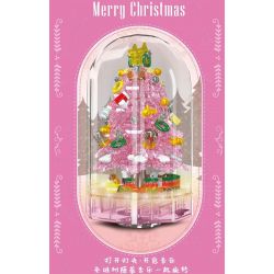 MouldKing 10089 10090 Mould King 10089 10090 non  HỘP NHẠC GIÁNG SINH GIẢ TƯỞNG bộ đồ chơi xếp lắp ráp ghép mô hình Creator MAGICAL CHRISTMAS MUSIC BOX Sáng Tạo 688 khối