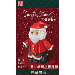 MouldKing 13116 Mould King 13116 non  ÔNG GIÀ NOEN bộ đồ chơi xếp lắp ráp ghép mô hình Creator SANTA CLAUS Sáng Tạo 666 khối