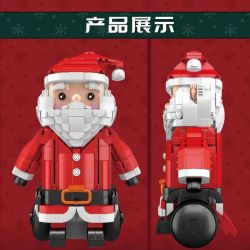 MouldKing 13116 Mould King 13116 non  ÔNG GIÀ NOEN bộ đồ chơi xếp lắp ráp ghép mô hình Creator SANTA CLAUS Sáng Tạo 666 khối