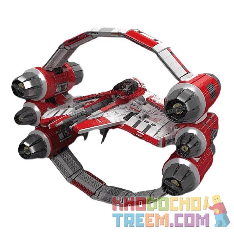 MouldKing 21047 Mould King 21047 non  MÁY BAY CHIẾN ĐẤU GIỮA CÁC VÌ SAO bộ đồ chơi xếp lắp ráp ghép mô hình Star Wars INTERSTELLAR RING FIGHTER Chiến Tranh Giữa Các Vì Sao 6003 khối