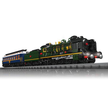 MouldKing 12025 Mould King 12025 non  ĐẦU MÁY HƠI NƯỚC ORIENT EXPRESS FRENCH RAILWAYS SNCF231 bộ đồ chơi xếp lắp ráp ghép mô hình City ORIENT EXPRESS-FRENCH RAILWAYS SNCF 231 STEAM LOCOMOTIVE Thành Phố 3898 khối