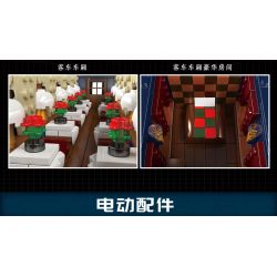 MouldKing 12025 Mould King 12025 non  ĐẦU MÁY HƠI NƯỚC ORIENT EXPRESS FRENCH RAILWAYS SNCF231 bộ đồ chơi xếp lắp ráp ghép mô hình City ORIENT EXPRESS-FRENCH RAILWAYS SNCF 231 STEAM LOCOMOTIVE Thành Phố 3898 khối