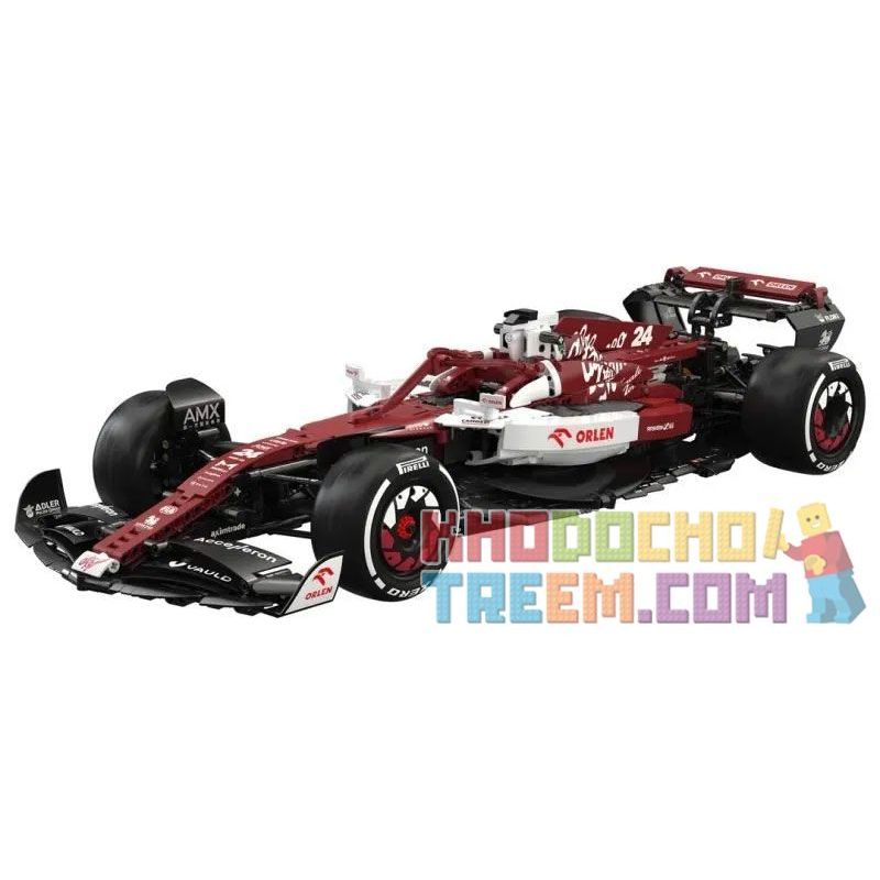 CADA DOUBLEE C64005 64005 non  XE ĐUA ALFA ROMEO 2022 F1 C42 tỷ lệ 1:8 bộ đồ chơi xếp lắp ráp ghép mô hình  ALFA ROMEO F1 TEAM ORLEN C42 2022 Kỹ Thuật Công Nghệ Cao Mô Hình Phương Tiện 1868 khối