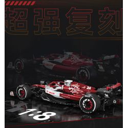 CADA DOUBLEE C64005 64005 non  XE ĐUA ALFA ROMEO 2022 F1 C42 tỷ lệ 1:8 bộ đồ chơi xếp lắp ráp ghép mô hình  ALFA ROMEO F1 TEAM ORLEN C42 2022 Kỹ Thuật Công Nghệ Cao Mô Hình Phương Tiện 1868 khối