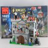 QMAN ENLIGHTEN KEEPPLEY 1021 non  TẤN CÔNG LÂU ĐÀI ĐẠI BÀNG bộ đồ chơi xếp lắp ráp ghép mô hình Medieval Castle CASTLE KNIGHTS Chiến Tranh Trung Cổ 568 khối