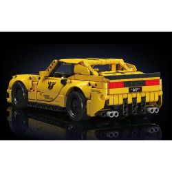MouldKing 15081 Mould King 15081 non  KÉO LẠI CON ONG XE bộ đồ chơi xếp lắp ráp ghép mô hình  BUMBLEBEE PULL BACK CAR Kỹ Thuật Công Nghệ Cao Mô Hình Phương Tiện 736 khối