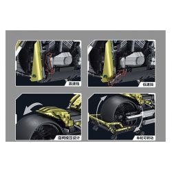 PanlosBrick 672110 Panlos Brick 672110 non  ĐẦU MÁY MA ĐÊM 1:5 bộ đồ chơi xếp lắp ráp ghép mô hình  LOCOMOTIVE Kỹ Thuật Công Nghệ Cao Mô Hình Phương Tiện 2427 khối