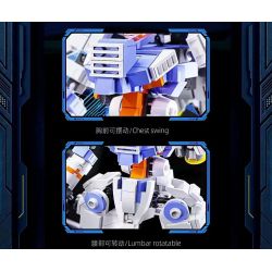 QIZHILE 90063 non  RX126M BRIONA bộ đồ chơi xếp lắp ráp ghép mô hình TACTICAL ARMOR