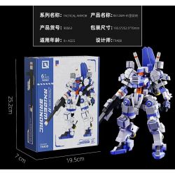 QIZHILE 90063 non  RX126M BRIONA bộ đồ chơi xếp lắp ráp ghép mô hình TACTICAL ARMOR