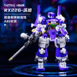 QIZHILE 90061 non  RX226 WOTAN bộ đồ chơi xếp lắp ráp ghép mô hình TACTICAL ARMOR